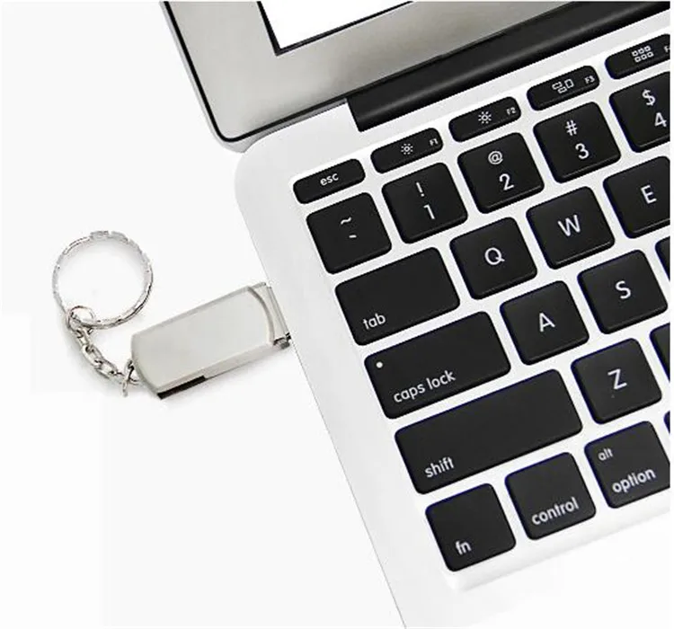USB флеш накопитель в металлическом корпусе золотистый/серебристый 128 Мб 4 ГБ 8 16 32 64