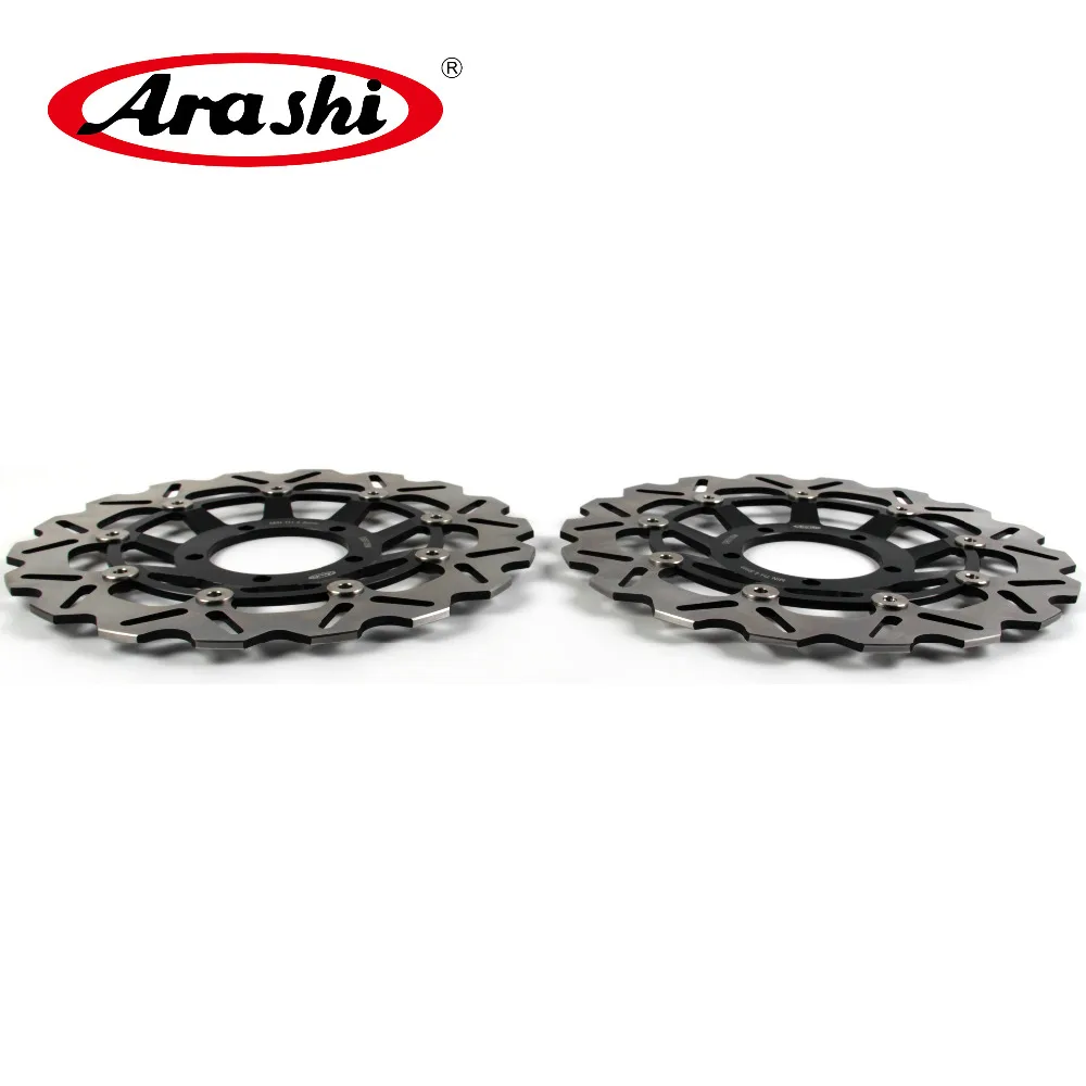 Arashi 1 комплект для TRIUMPH Street Triple 675 2007 2012 CNC Передние Задние тормозные диски роторы