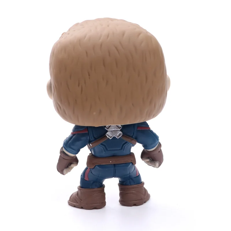 Marvel Мстители 3 Бесконечность войны танос Капитан Америка Железный человек фигурка игрушка Тор Черная пантера ПВХ Модель Куклы