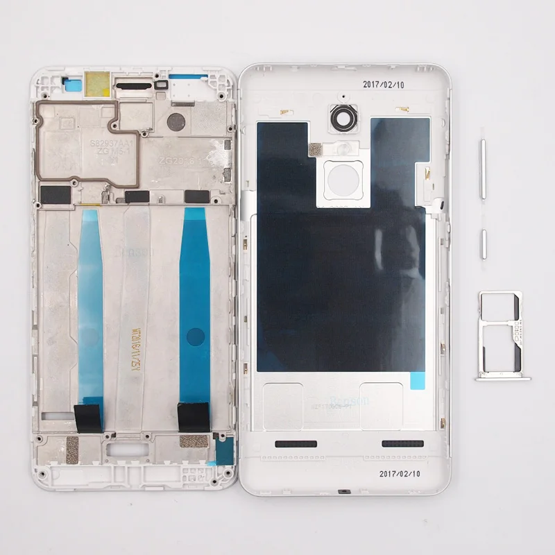 Новый ЖК держатель BaanSam передняя рамка задняя крышка аккумулятора для Lenovo K6 Power
