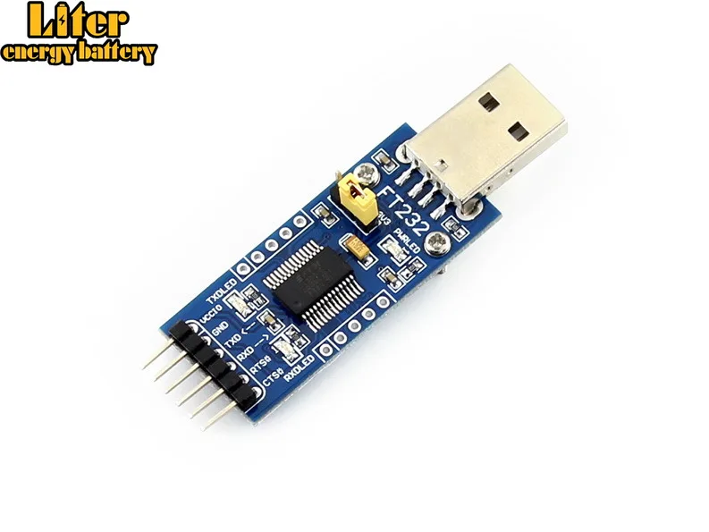 Последовательный модуль адаптера FT232RL FT232 USB 3 В 5 в TTL мини-порт UART | Компьютеры и