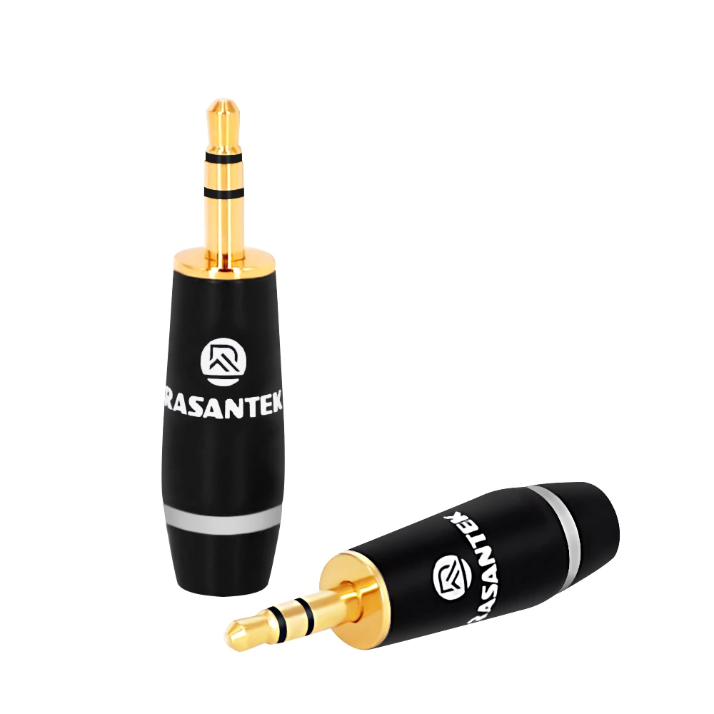 RASANTEK hifi аудио система матовая краска оболочки наушники стерео разъем 3 5 мм