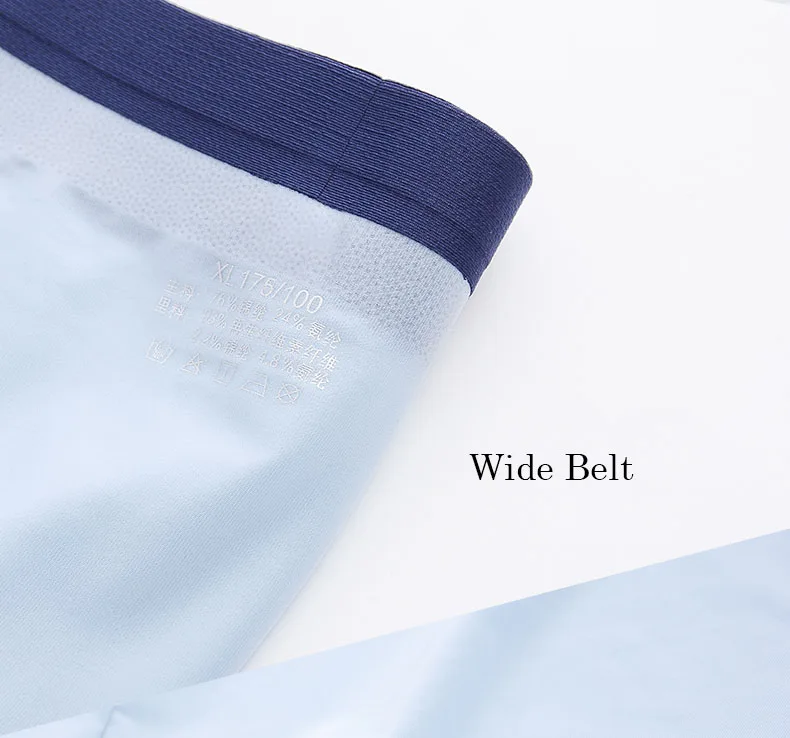 Летние Ice Silk, для мужчин нижнее бельё для девочек бесшовное, прозрачное, Короткие трусы-боксеры ультра тонкие прозрачные воздухопроницаемая комфортная обувь трусики/нижнее белье с принтом