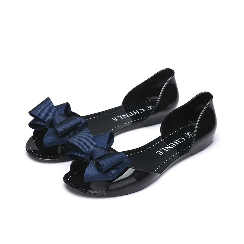 Летние босоножки Для женщин модные туфли сделанные из винипласта сандалии