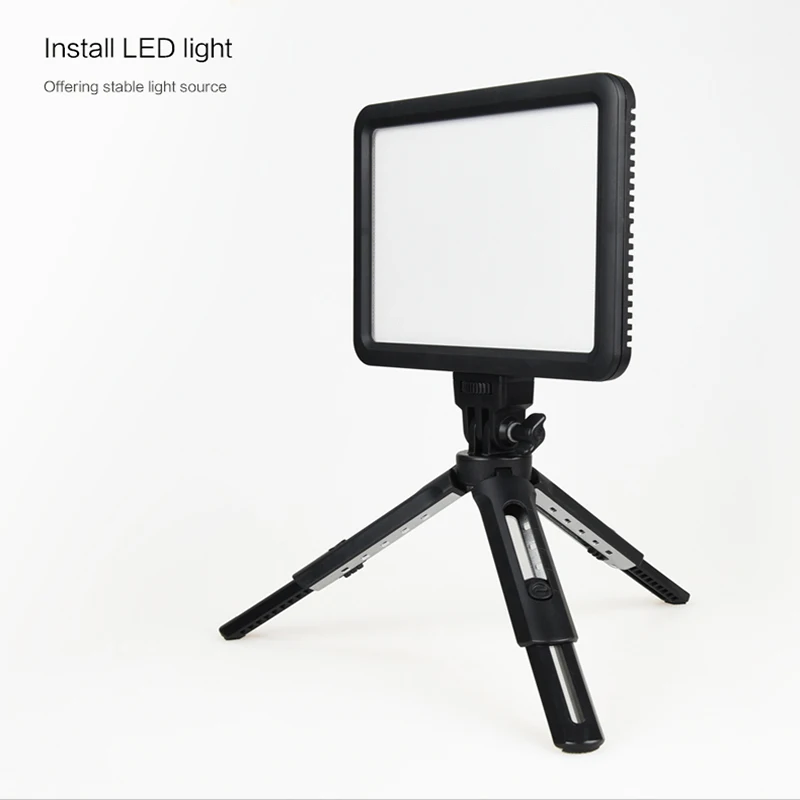 Godox MT-01 мини штатив складной Настольный Стенд Ручка-стабилизатор для смартфонов DSLR камера Godox AD200 A1 вспышка светодиодный свет видео