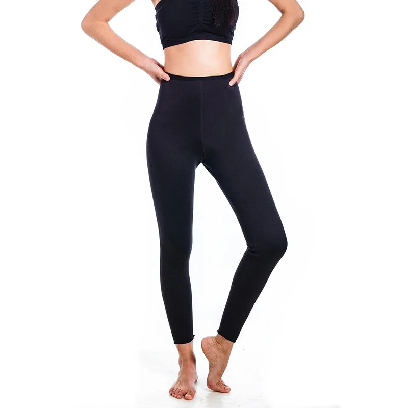 Длинные брюки сауна женские эластичные капри для фитнеса|sauna pants|neoprene leggingscontrol