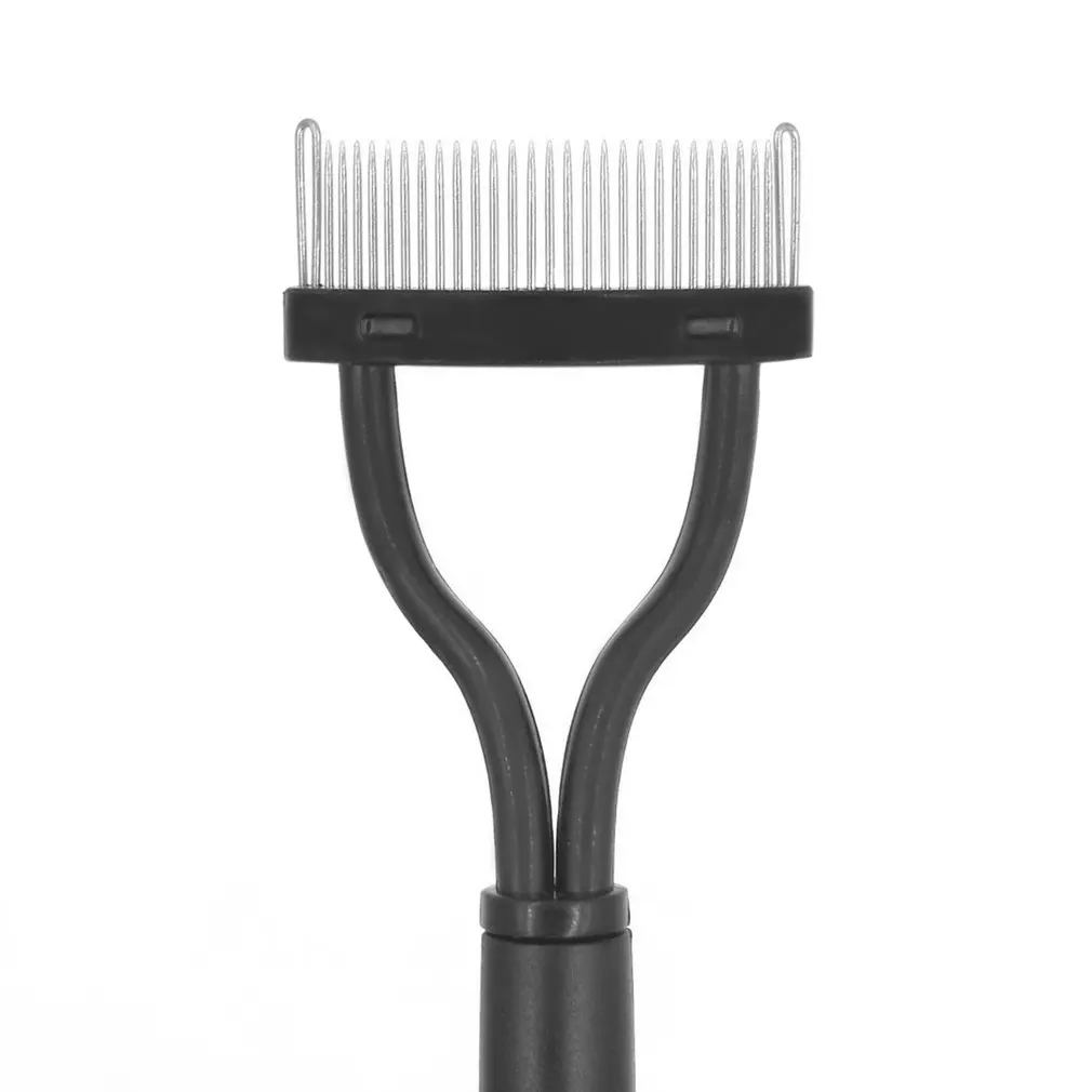 Профессиональная женская Расческа для макияжа ресниц стальная игла леди ресницы