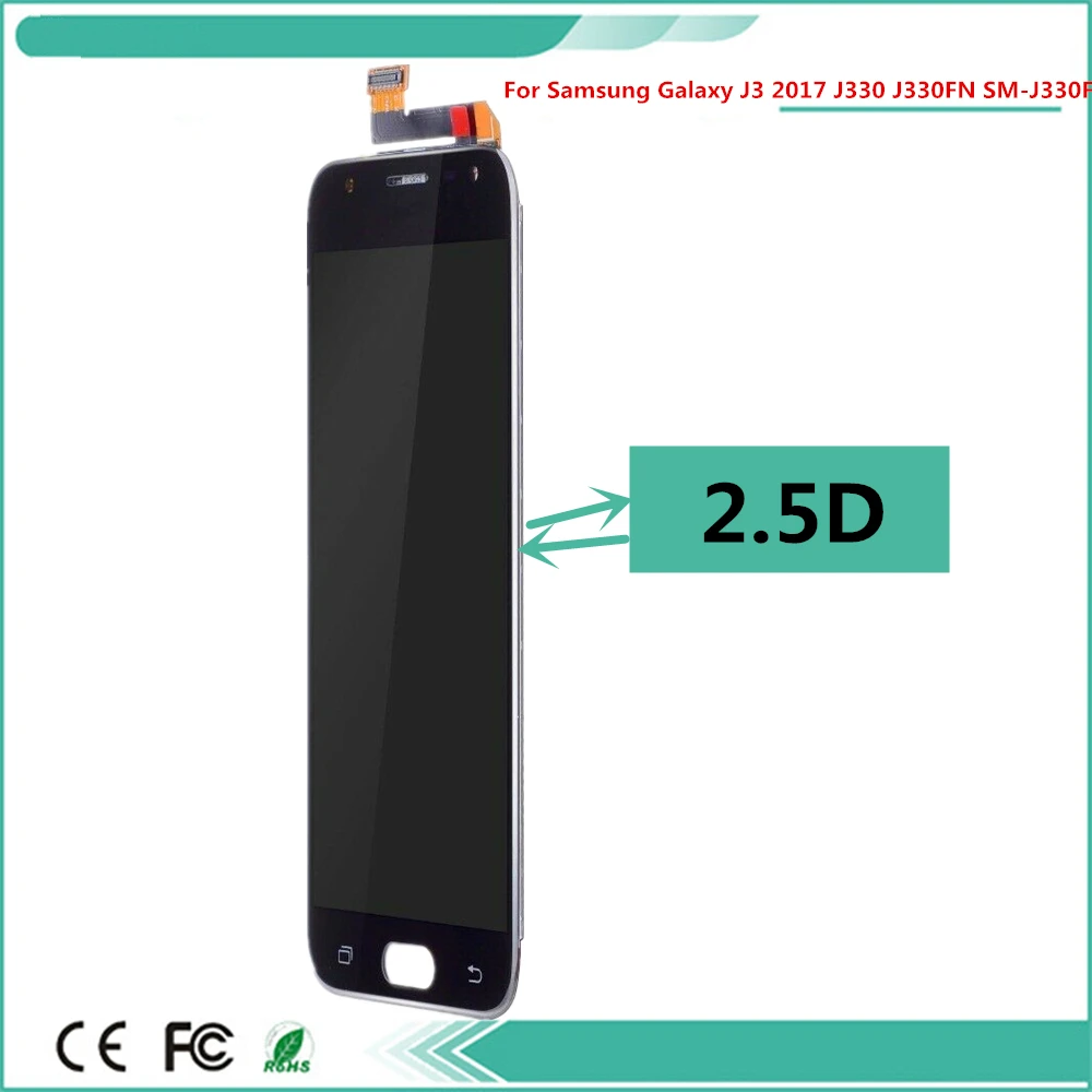 ЖК дисплей для Samsung Galaxy J3 2017 J330 J330F J330G и дигитайзер сенсорного экрана в сборе Pro с