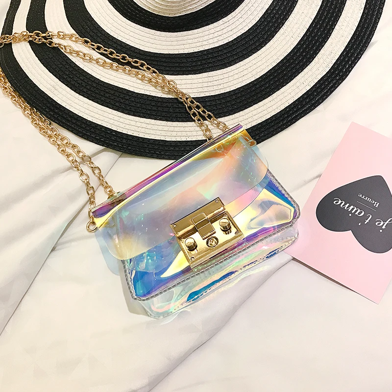 Новинка 2017 года модные женские туфли сумки через плечо для девочек желе сумка
