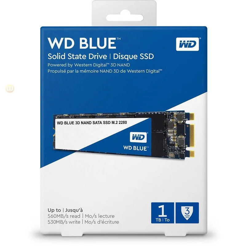 Western Digital оригинальный синий M.2 2280 SSD 250G 500G ТБ Внутренний твердотельный накопитель