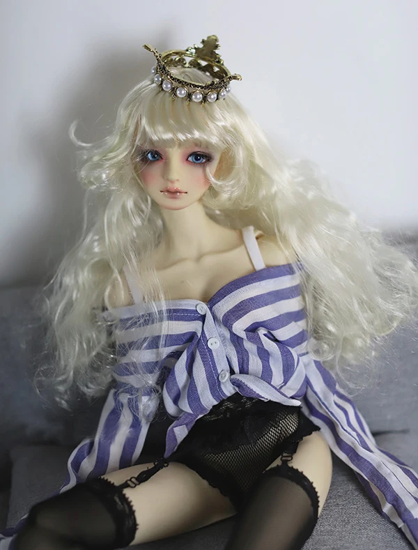 Одежда BJD белый и синий цвета желтая рубашка подходит для 1/3 1/4 MSD SDGR16 Аксессуары