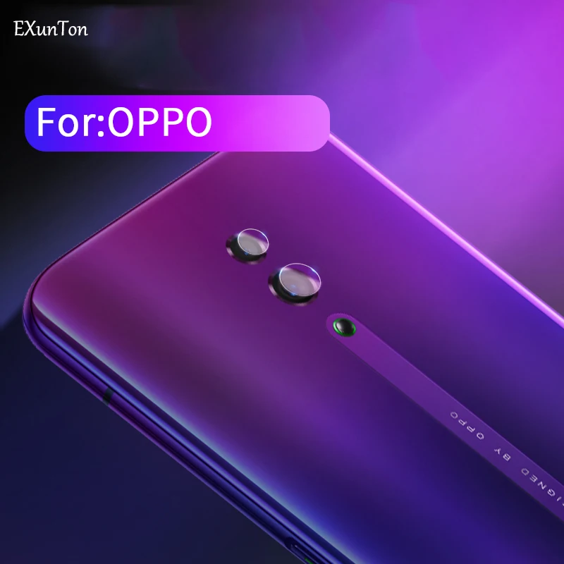 EXUNTON 2 шт объектив камеры закаленное стекло для OPPO Reno 10 Zoom задняя камера Защита