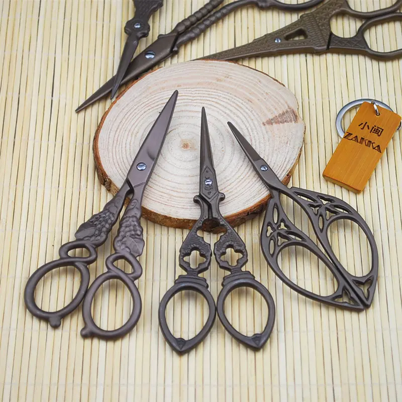 Антикварные ремесленные ножницы винтажные Мини-ножницы для рукоделия DIY инструменты ручной работы Креативные ножницы