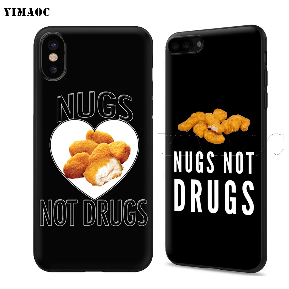 Мягкий силиконовый чехол YIMAOC Nugs для iPhone 11 Pro XS Max XR X 8 7 6 6S Plus 5 5s se|Бамперы| |