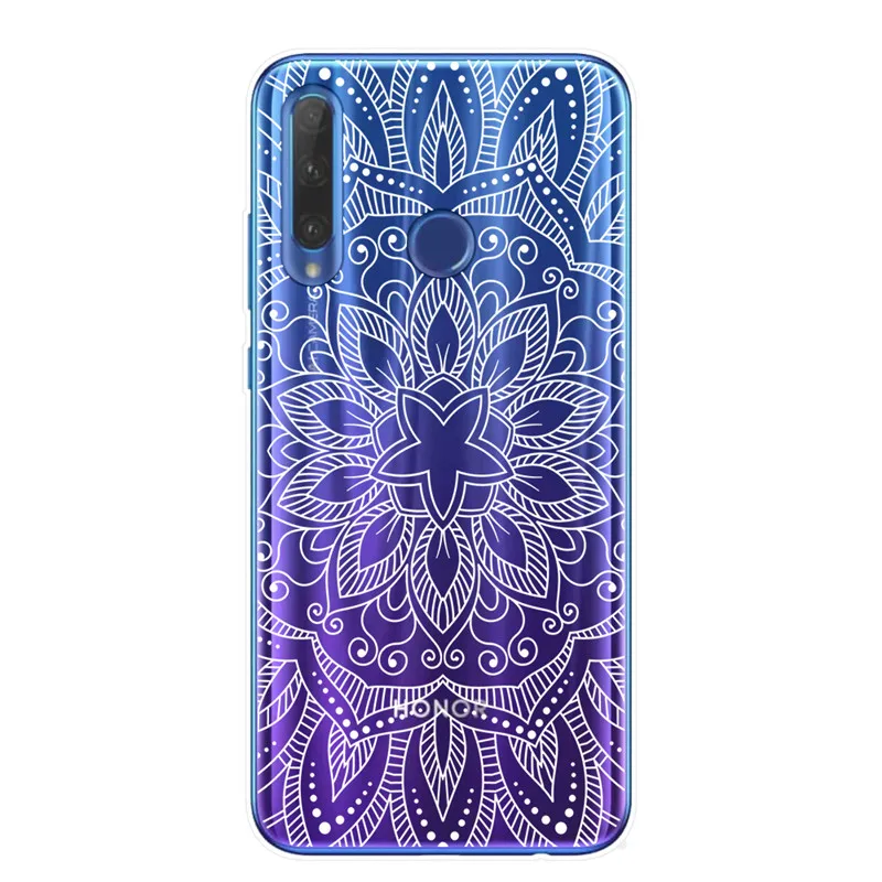T6101 Ретро Мандала Цветок чехол для телефона для huawei Honor 9 10 20 Lite Pro Чехол TPU чехол s для huawei mate 10 20 Lite Pro Ловец снов - Цвет: T6101