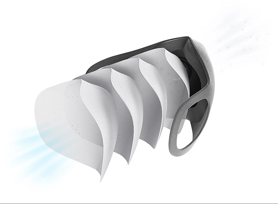 3 шт. Xiaomi SmartMi PM2.5 Haze Mask анти-Дымчатая маска Регулируемая Ушная подвесная 3D дизайн удобный светильник маска для дыхания s m l