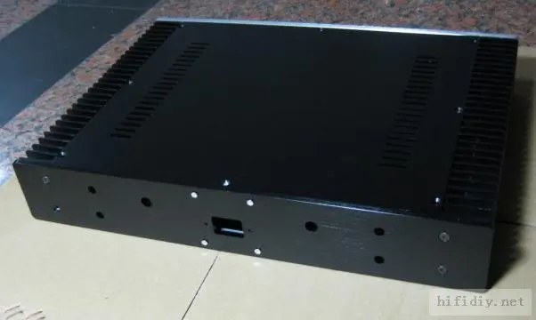 Корпус усилителя DIY 430*70*315 мм полностью алюминиевый корпус усилителя/корпус