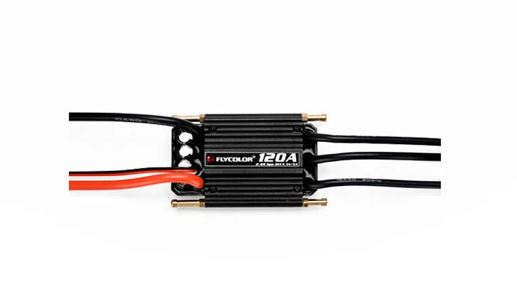 1PC Flycolor 50A 70A 90A 120A 150A Brushless ESC 2-6S Water-proof Electric Speed Controller f RC Boats with Water Cooling System