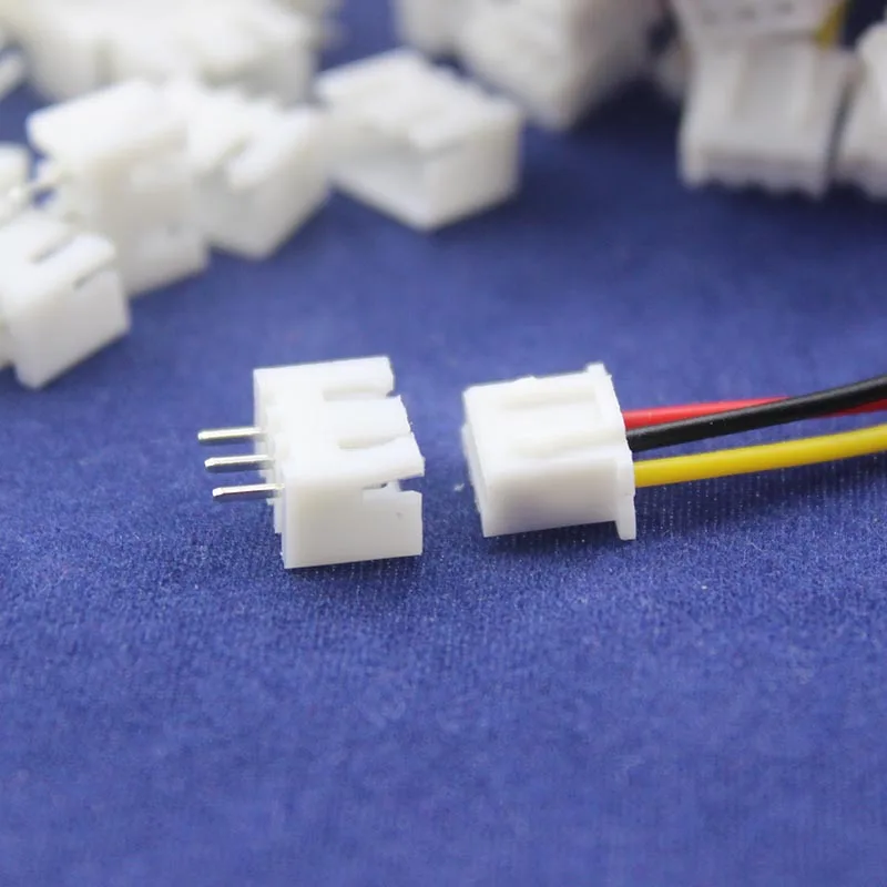 50 комплектов 3pin 2 54 мм Шаг 10 см провода штыревой разъем/корпус/клеммный разъем