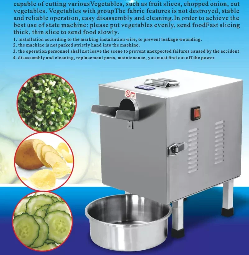 Резак для еды моркови шалот машина резки овощей/нарезанный зеленый лук