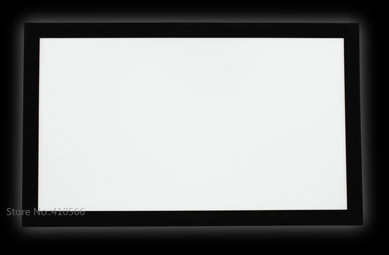Матовый белый 3D экран для проектора диагональ 80 дюймов 16:9 4K Ultra HD готовый плоский