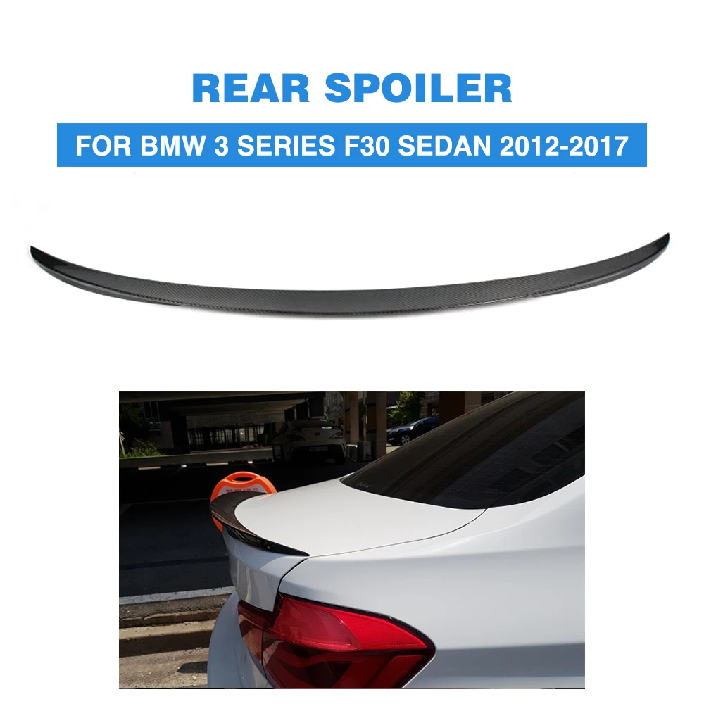 Задний спойлер из углеродного волокна багажник Boot Duck Wings для BMW F30 316i 318i 320i 328i 335i 326d