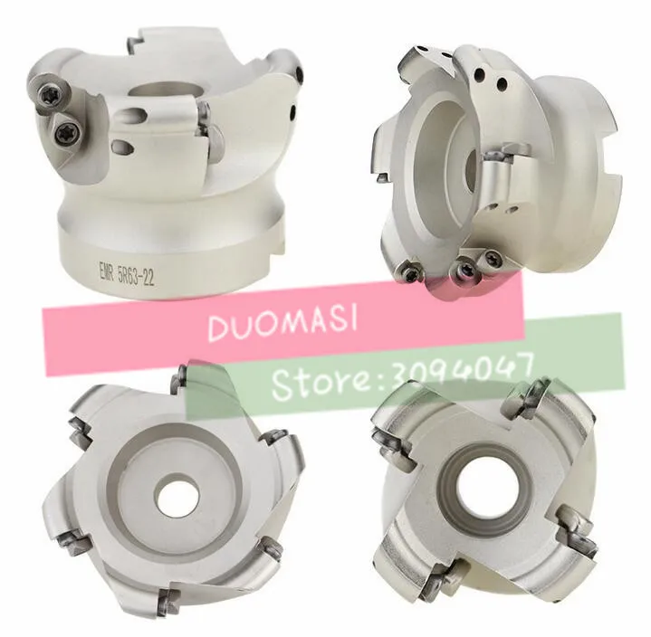 EMR6R 50-22-4F 63-22-4F 80-27-6F 100-32-6F фрезерный станок с ЧПУ R6 устанавливается RPMT1204