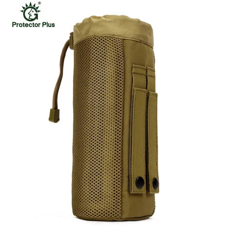 Комплект камуфляжного чайника Molle S29, тактические карманные аксессуары для путешествий, маленькая сумка-держатель для воды