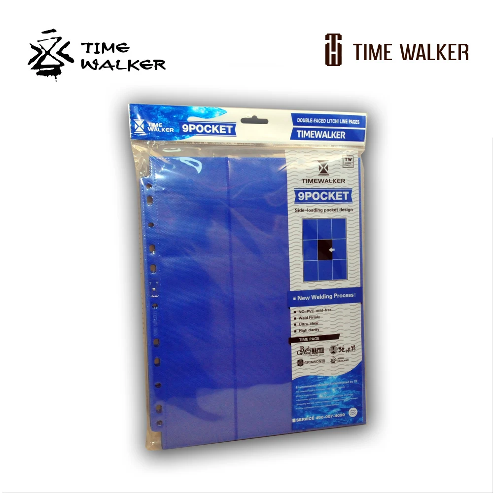 20 страниц в партии защита для торговых карт красочные (20 штук) двухсторонние 9