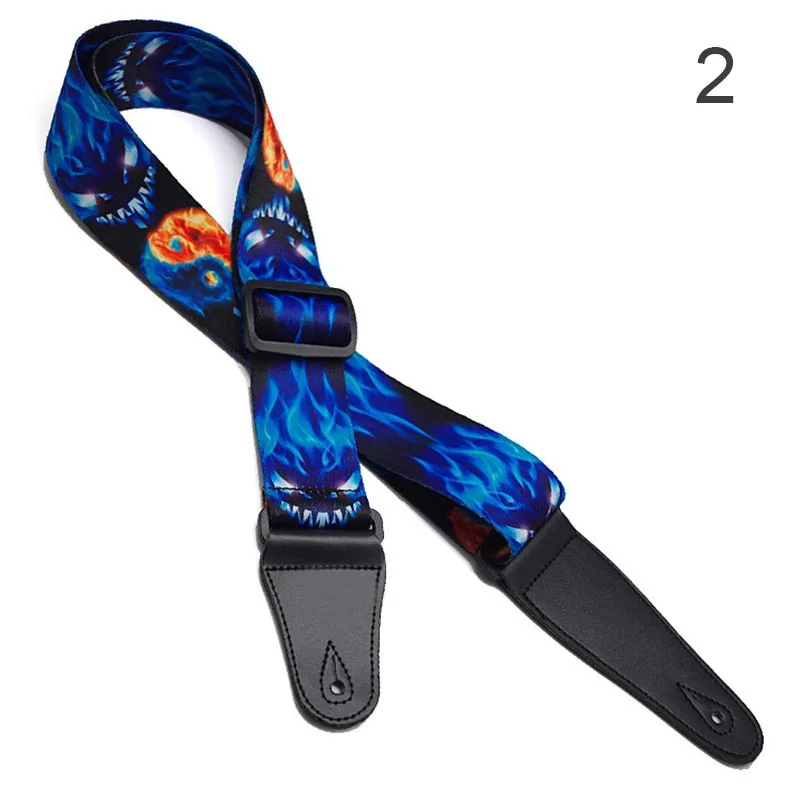 Акустическая электрическая Анальная гитара бас ремень полиэстер плечевой