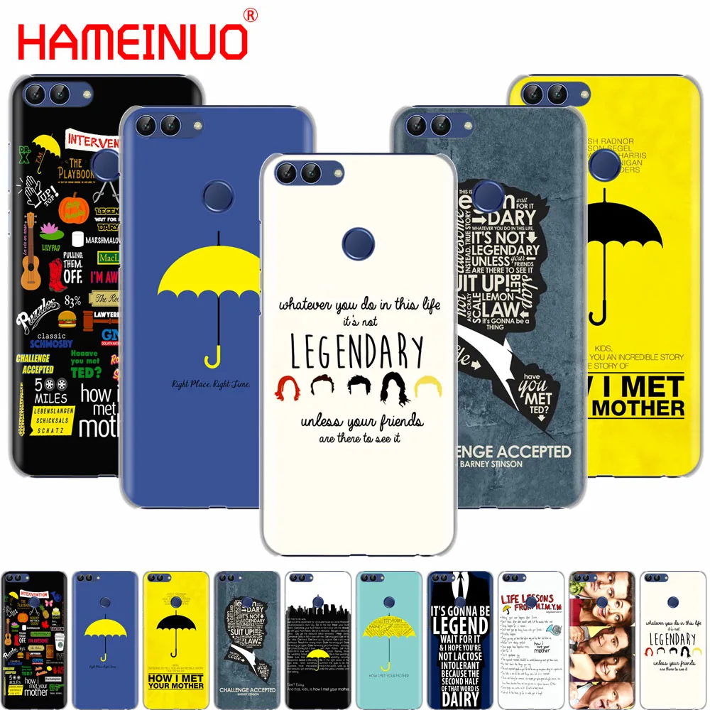 HAMEINUO Как я встретил вашу маму himym цитаты Чехол для мобильного телефона huawei Honor Y5 7C