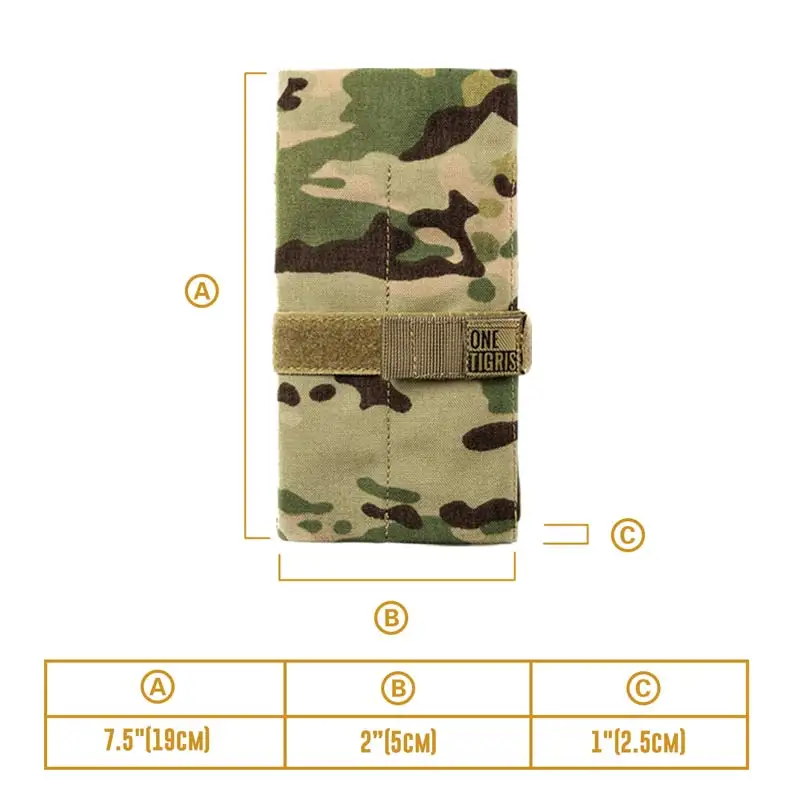OneTigris Tactical Roll-up Tool Pouch Organizer Tool Roll Bag Hand Tool and Stationary Holder for Rolling Up Your Tools