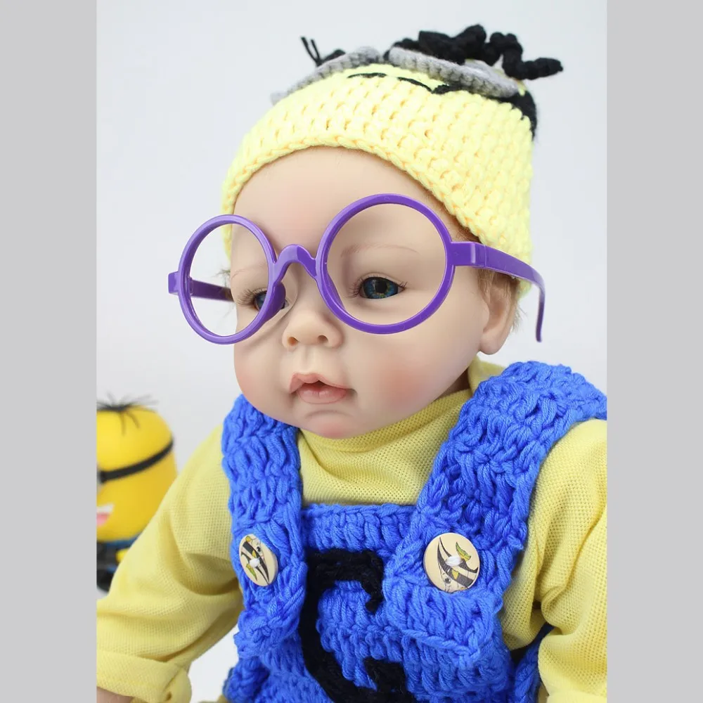 New 2015 Hot Silicone Vinyl Baby Reborn Doll 50cm Lifelike Toys Boneca baby Alive For Girls Boys Gift Free Shipping | Игрушки и хобби
