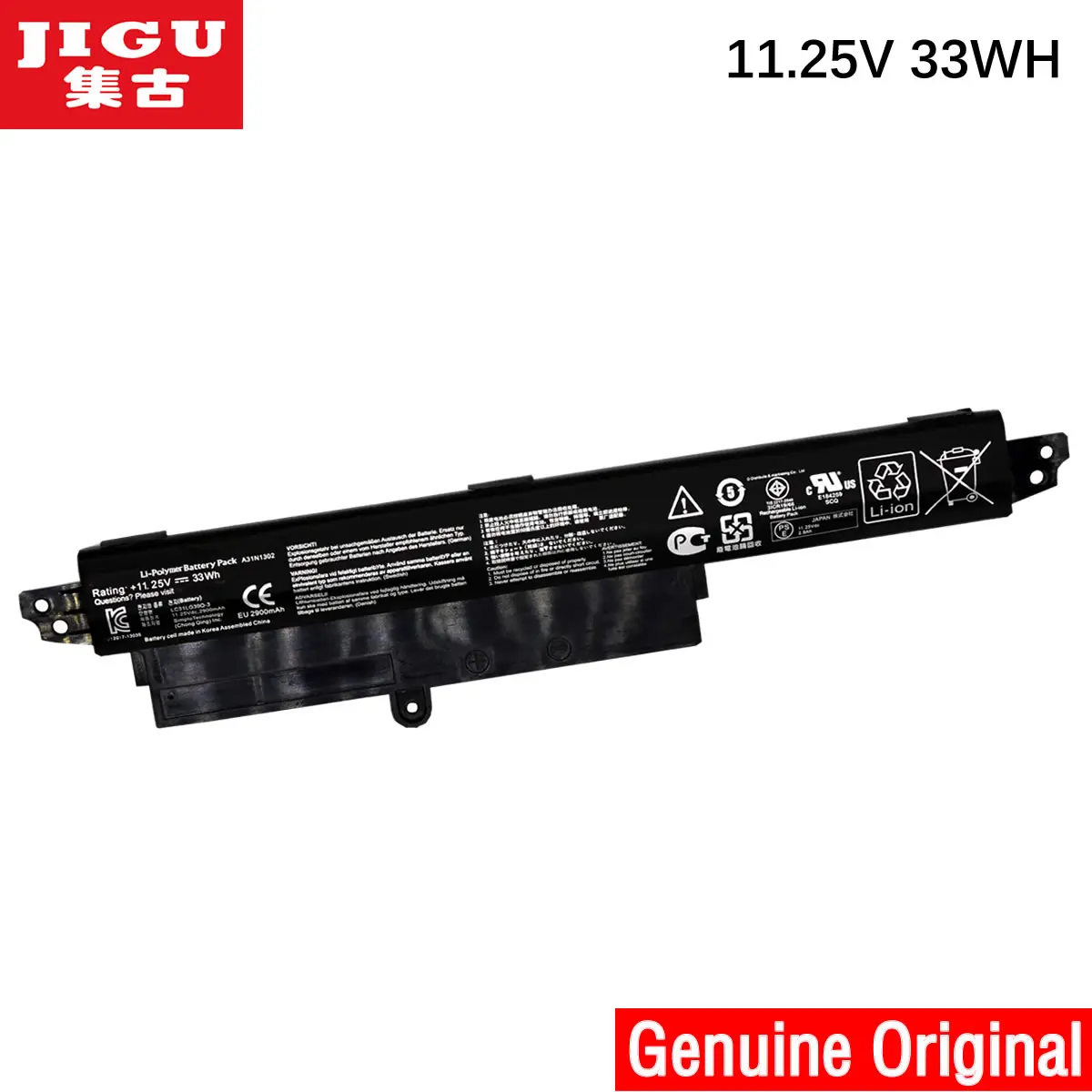 JIGU 11 25 в 33Wh A31N1302 Батарея для ASUS VivoBook X200CA X200MA X200M X200LA F200CA R200CA 6 &quotA31LMH2 A31LM9H|original laptop
