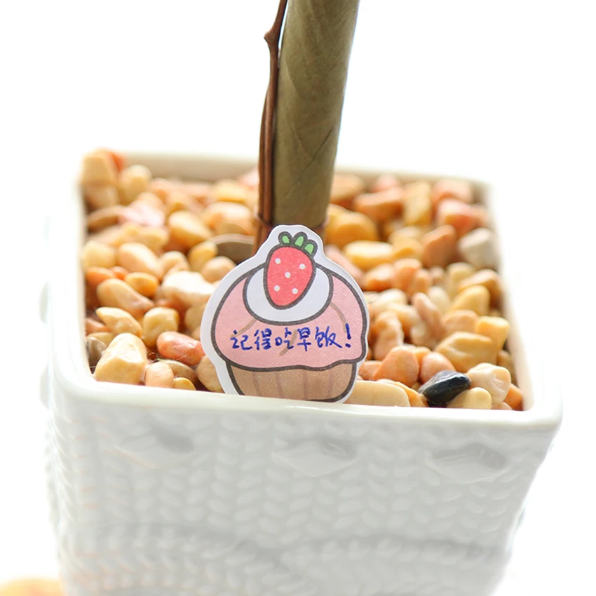 Kawaii Molang наклейка в форме кролика записные книжки блокноты самоклеящаяся Блокнот