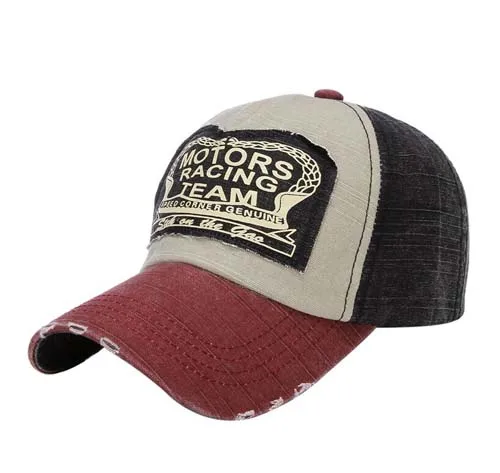 red navy blue Модная весенняя бейсбольная Кепка из хлопка gorras bone, мотоциклетная Кепка, шапки для мужчин и женщин - Цвет: red navy blue