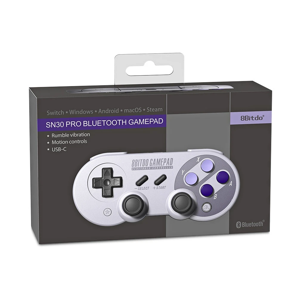8 битдо SF30 Pro/SN30 Pro геймпад беспроводной Bluetooth контроллер для Nintendo Switch Window MacOS Android