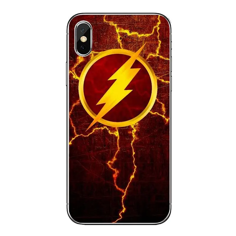 Чехол для мобильного телефона с логотипом Flash Tv Show Barry Allen Super Heroes Samsung Galaxy Note 8 9 S9 S10
