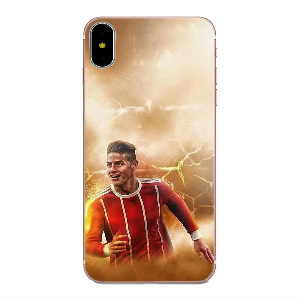 as picture Мягкий ТПУ Капа Чехол Футбол Lewandowski для Apple iPhone 4 4S 5 5C 5S SE 6 6S 7 8 Plus X XS Max XR - Цвет: as picture
