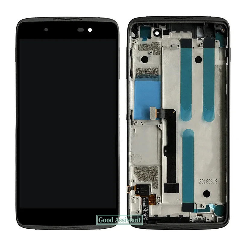 Для Alcatel One Touch Idol 4 LTE 6055 6055P 6055Y 6055B 6055K 6055H ЖК дисплей + кодирующий преобразователь
