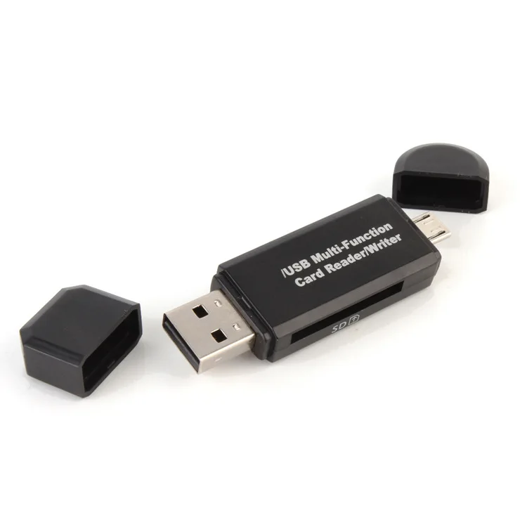 2 в 1 USB OTG кардридер флеш накопитель высокоскоростной 0 универсальная TF/SD карта для