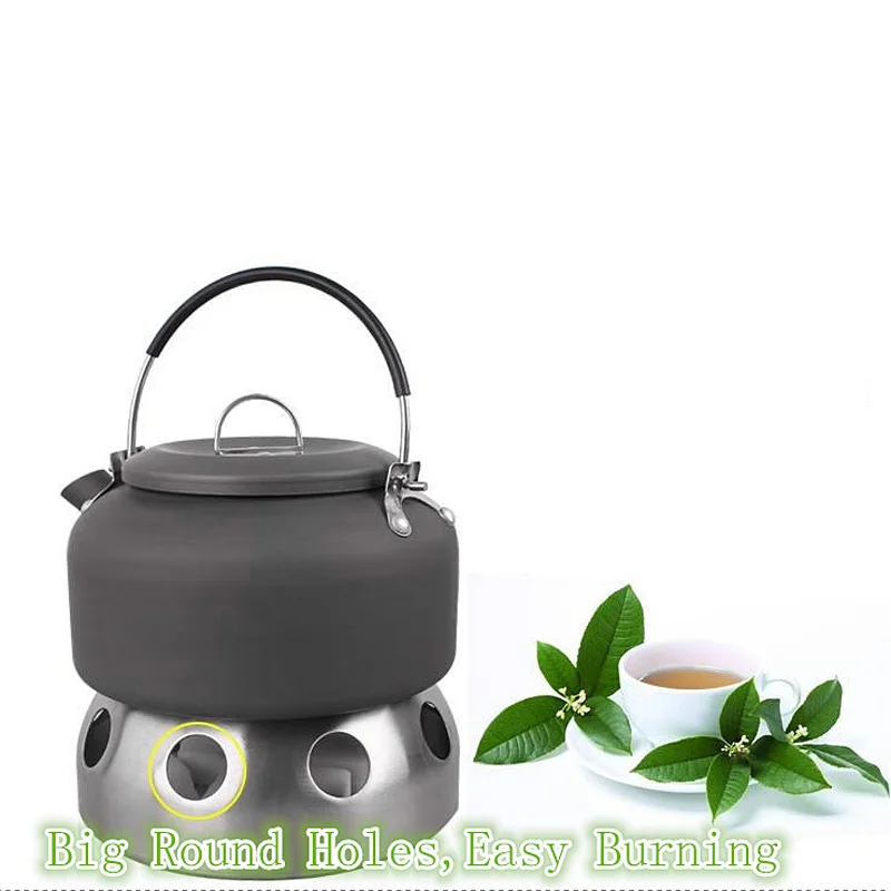 1 предмет Нержавеющая сталь плита Портативный ультра светильник дух спиртовая