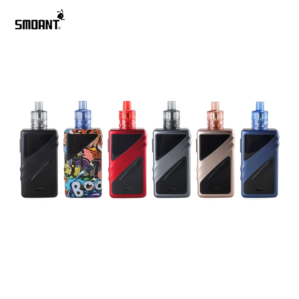 Оригинальный набор Smoant Taggerz 200 Вт TC бокс мод с 2 мл одноразовый резервуар двойной