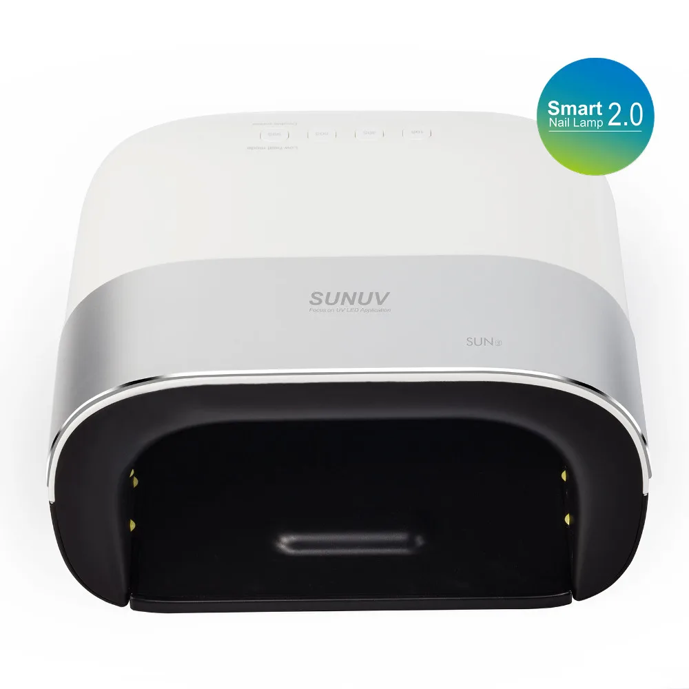 SUN3 2 0 Smart 48 Вт УФ светодиодная лампа с таймером памяти Невидимый Цифровой дисплей
