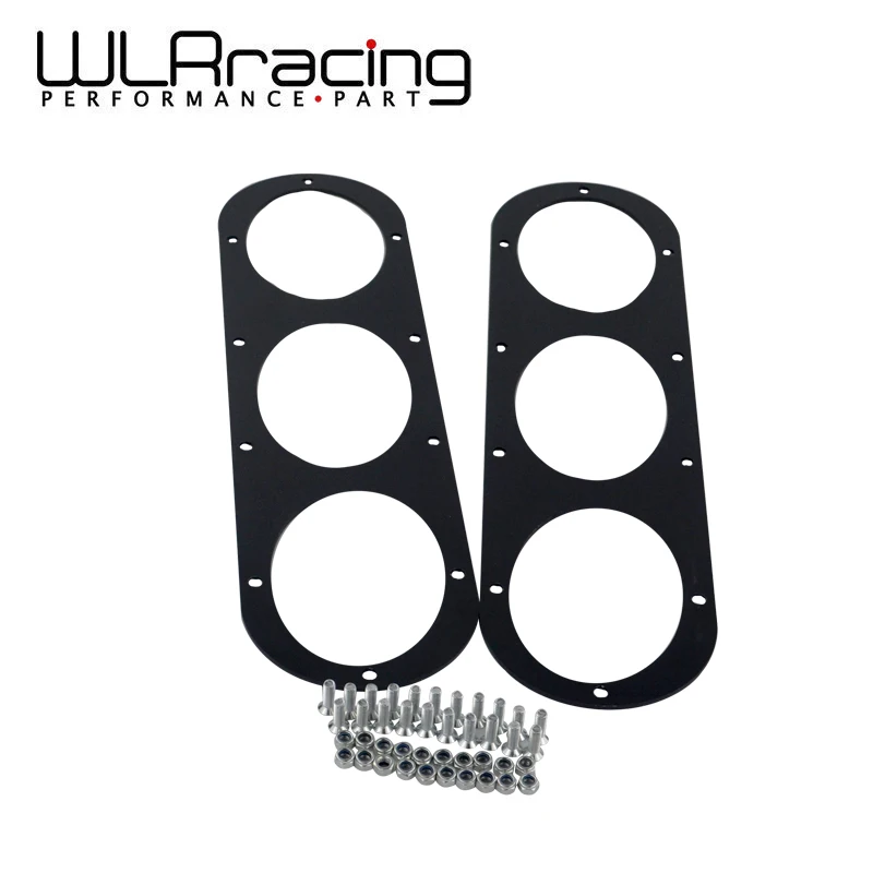 WLR RACING 2 шт. диффузор заднего бампера для универсального автомобильного
