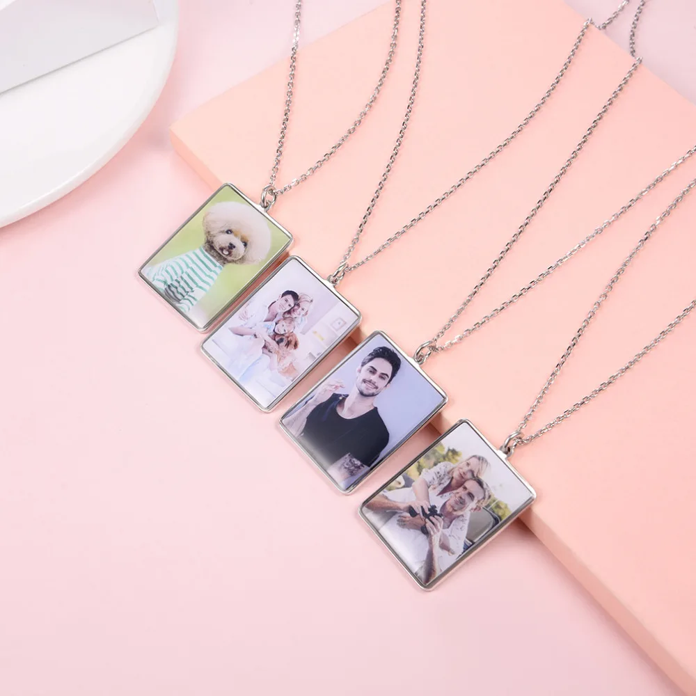 Kpop персонализированные пользовательские фото кулон ожерелье любовные подарки с