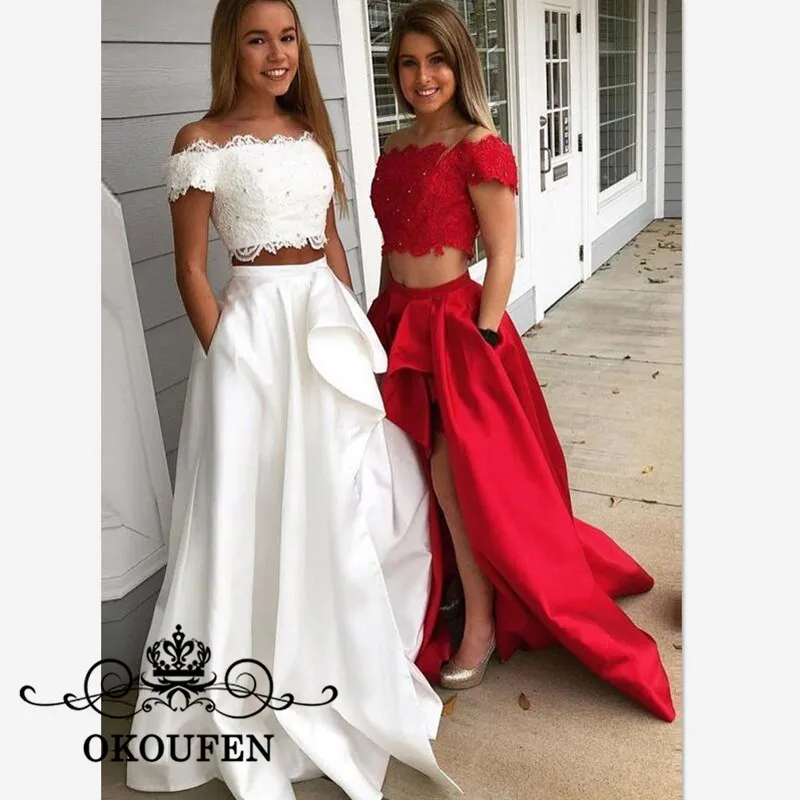 Женское длинное платье подружки невесты из двух предметов с вырезом лодочкой