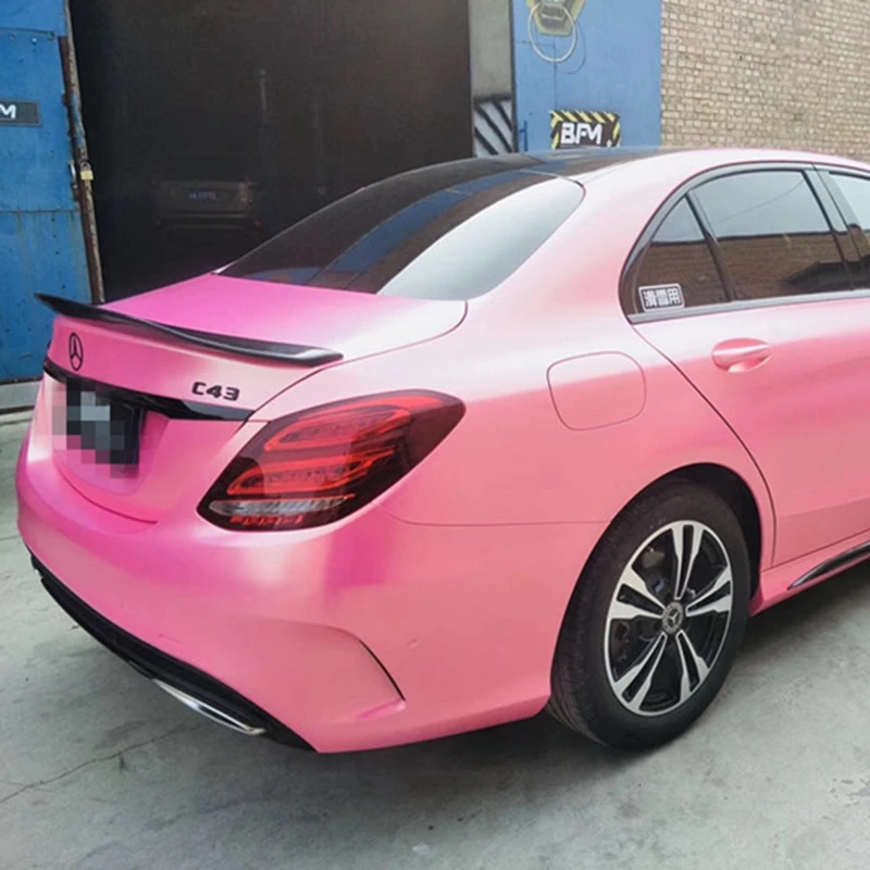 Для Mercedes BENZ W205 спойлер 4-дверный седан R Стиль C180 C200 C260 ABS Пластик хвост крыла Unpaint и