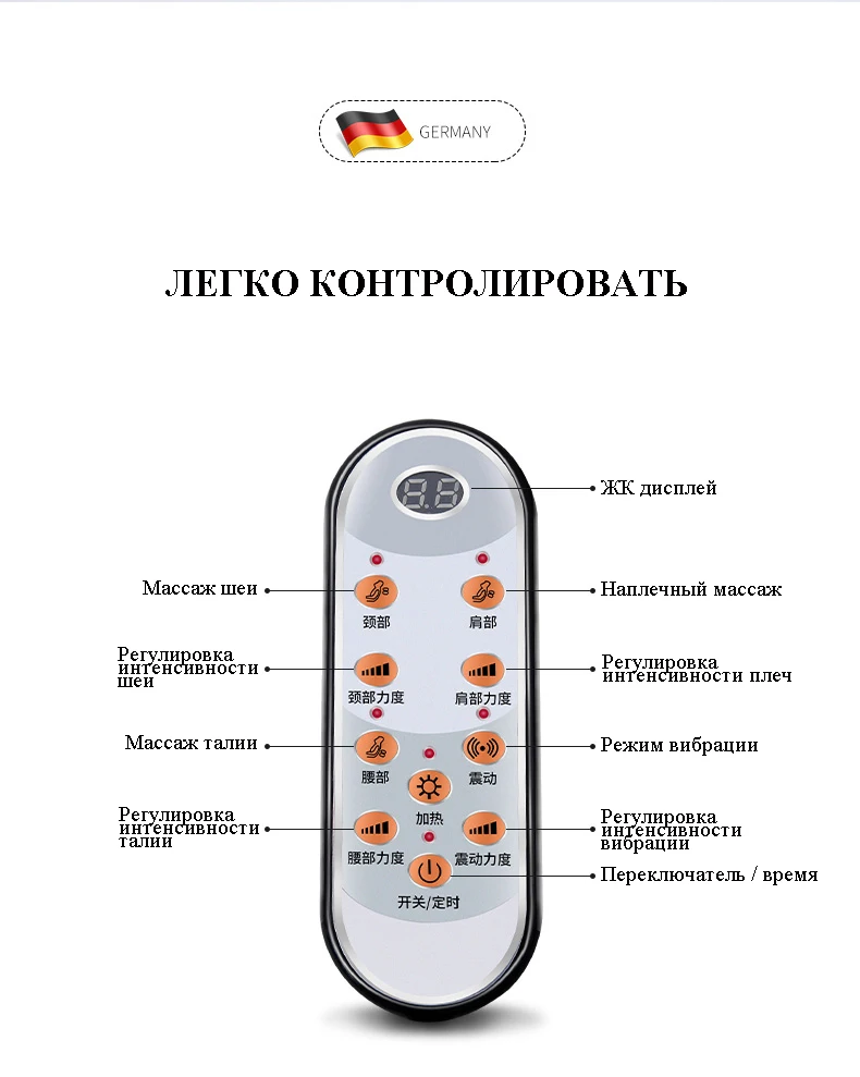 Подушка безопасности массажный матрас шея спина плечо бедра многофункциональный массажный матрас для всего тела Электрический домашний вибромассажный коврик