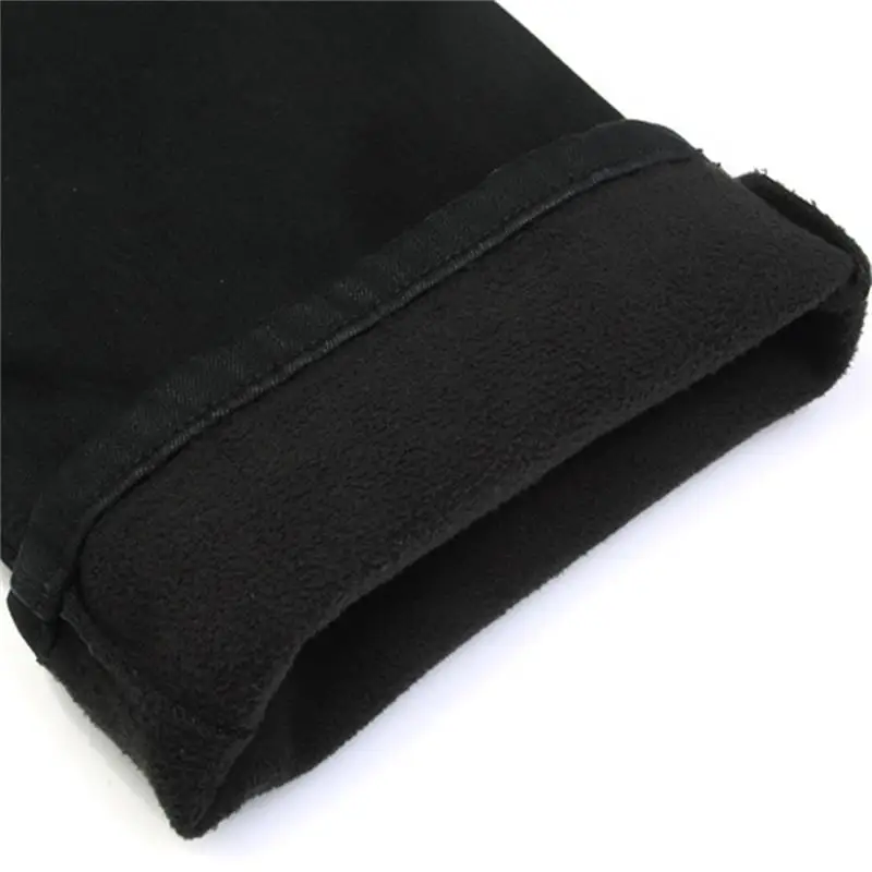 Бесплатная доставка высококачественные мужские Зимние флисовые расклешенные